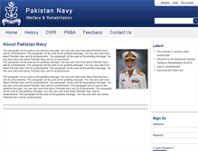 Tablet Screenshot of paknavywr.com